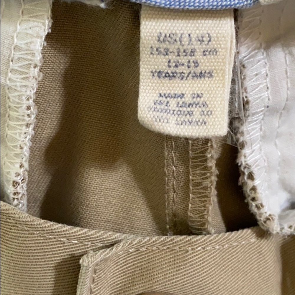 Boy’s Lands’ End Khaki Shorts - Picture 6 of 7